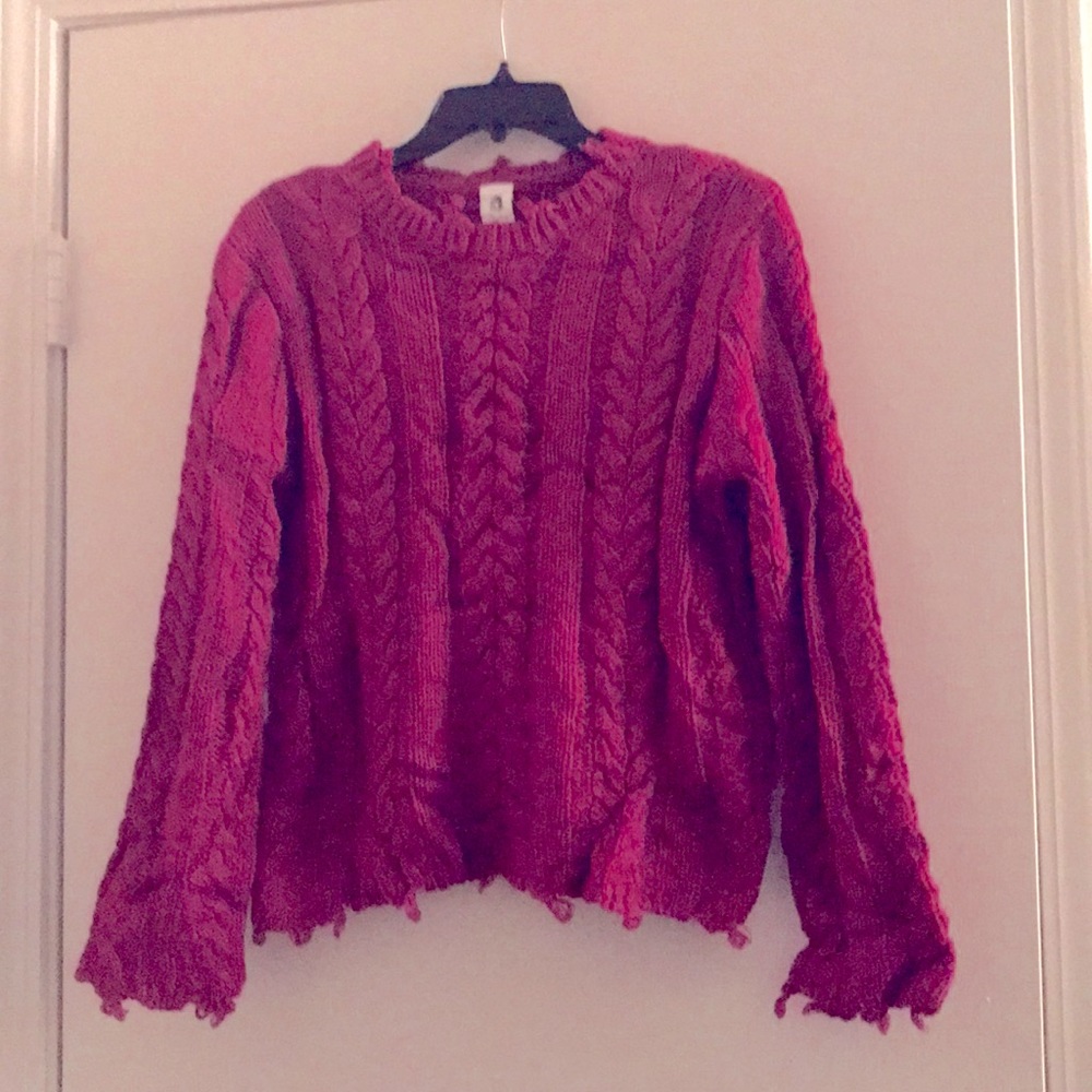 Pink sweater from Vici Collection. New with tags